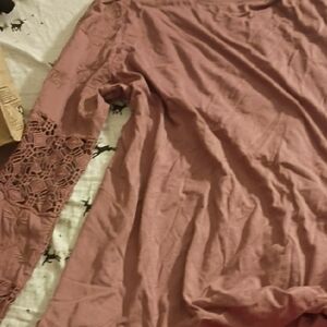 LOGO by Lori Goldstein Mauve Top